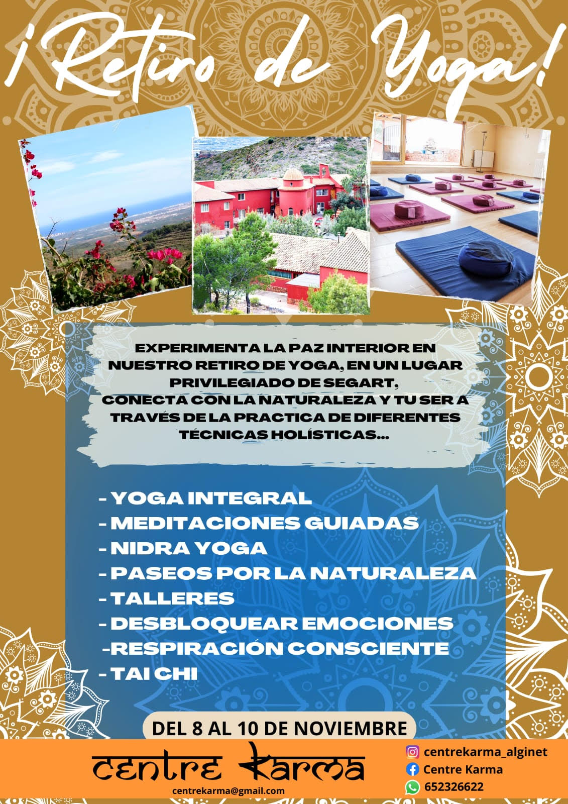 Retiro de Yoga y Crecimiento Personal - Casa Betania